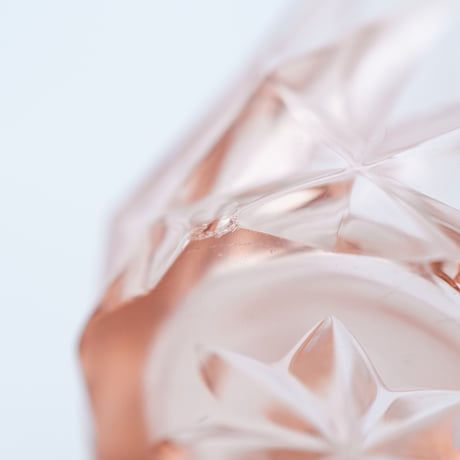 Nuutajarvi｜vase H10.8cm｜pink