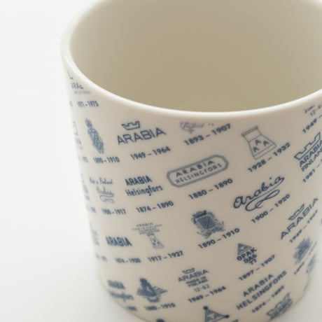 Arabia｜logo mug φ8.3cm
