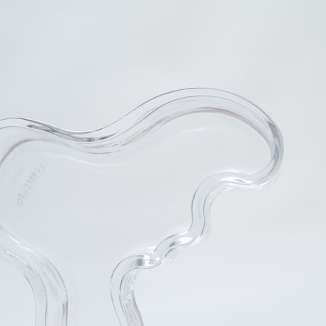 Iittala｜Aalto Collection｜bowl 136mm｜clear & ultramarine blue