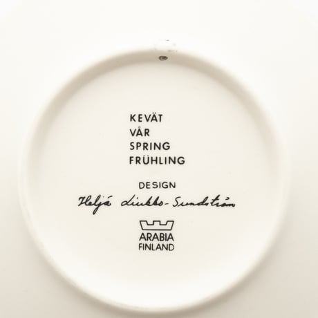 Arabia｜Helja｜wall plate｜spring