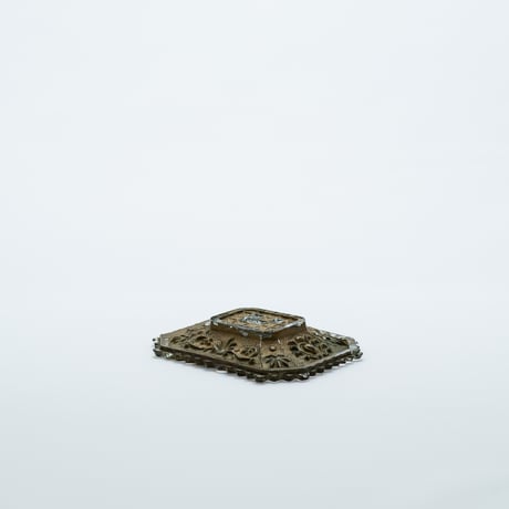 Nuutajarvi｜needle plate 8×10cm｜gold