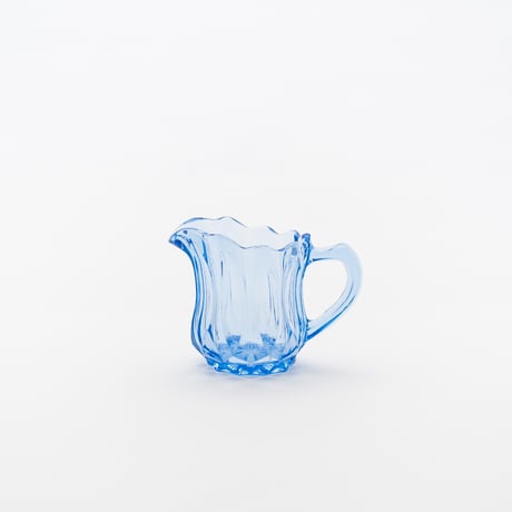 Nuutajarvi｜creamer H7.6cm｜blue