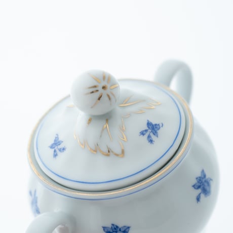 Arabia｜sugar pot｜blue rose