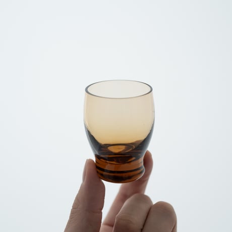 Kumela｜shot glass φ4.3cm｜brown