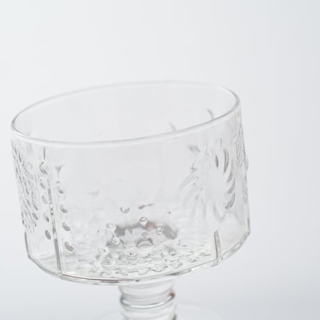 Nuutajarvi｜Flora｜bowl φ8cm｜clear
