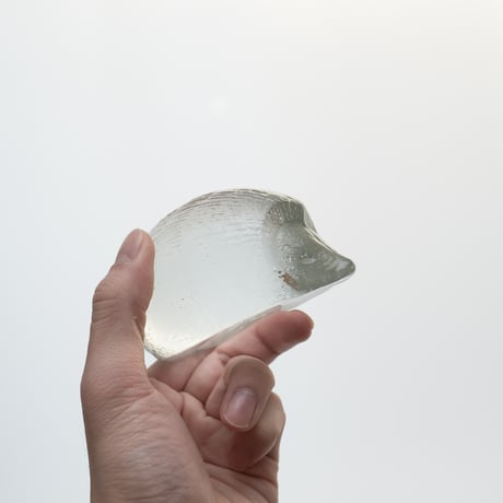 Humppila｜glass figure｜hedgehog