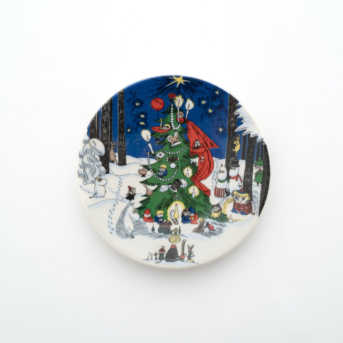 Arabia｜Christmas plate｜Moomin | lumikka shop