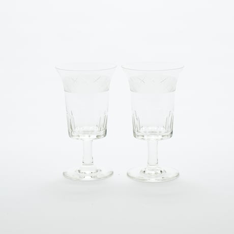 Nuutajarvi｜Antica｜stem glass φ6.6cm