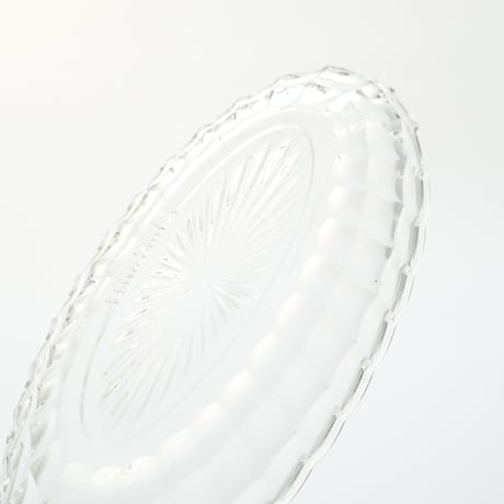 Kauklahti｜oval plate / bowl 20cm｜clear