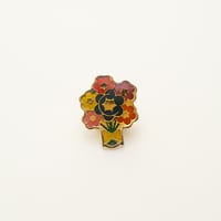 Pin badge｜Flower bouquet