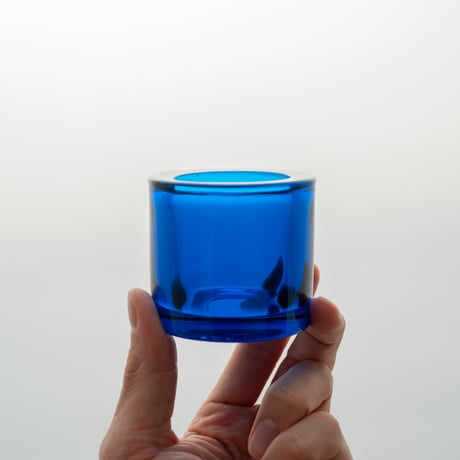 Iittala｜Kivi｜candle holder｜old turquoise