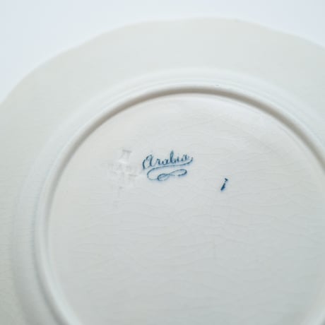 Arabia｜1900s plate φ21cm｜1