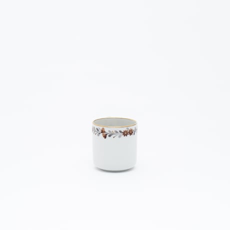 Arabia｜OC model｜cup φ5.5cm｜brown flower