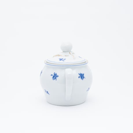 Arabia｜sugar pot｜blue rose