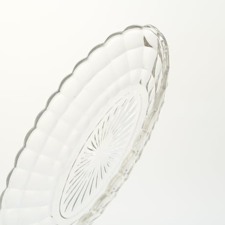 Kauklahti｜oval plate / bowl 20cm｜clear