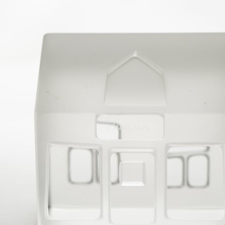 Iittala｜Village｜glass object｜1991｜Hakala's shop