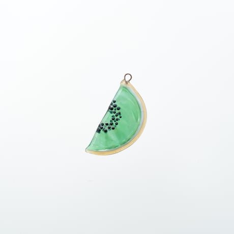 Czech｜glass fruit｜kiwi