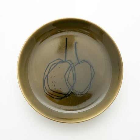 Arabia｜Graffito｜plate φ20cm｜kiwi