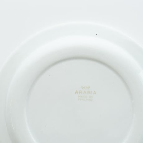 Arabia｜plate φ17cm｜yellow｜A