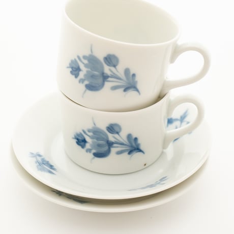 Old Arabia｜cup φ6.6cm｜blue flower