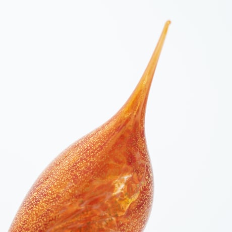 Murano｜glass bird｜orange