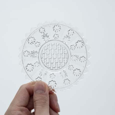 Nuutajarvi｜needle plate φ10cm｜flower