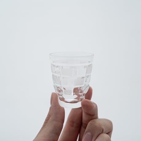 Kumela｜shot glass φ4.8cm｜mosaic