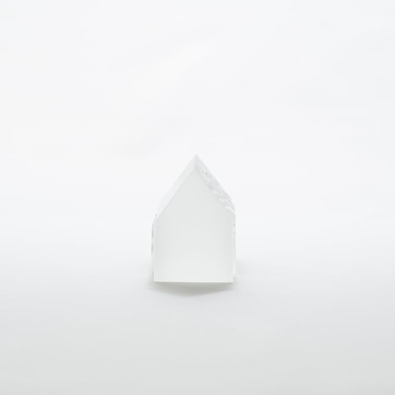 Iittala｜Village｜glass object｜1988｜ Wooden house