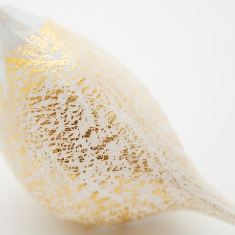 Murano｜glass bird｜white