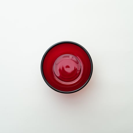 Nuutajarvi｜5577｜sugar bowl φ9cm｜red