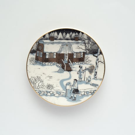 Arabia｜Christmas plate｜Tove｜1991