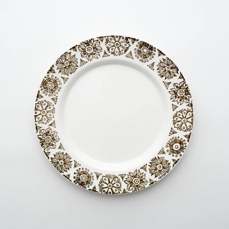 Arabia｜Kekri｜plate φ17.5cm｜brown