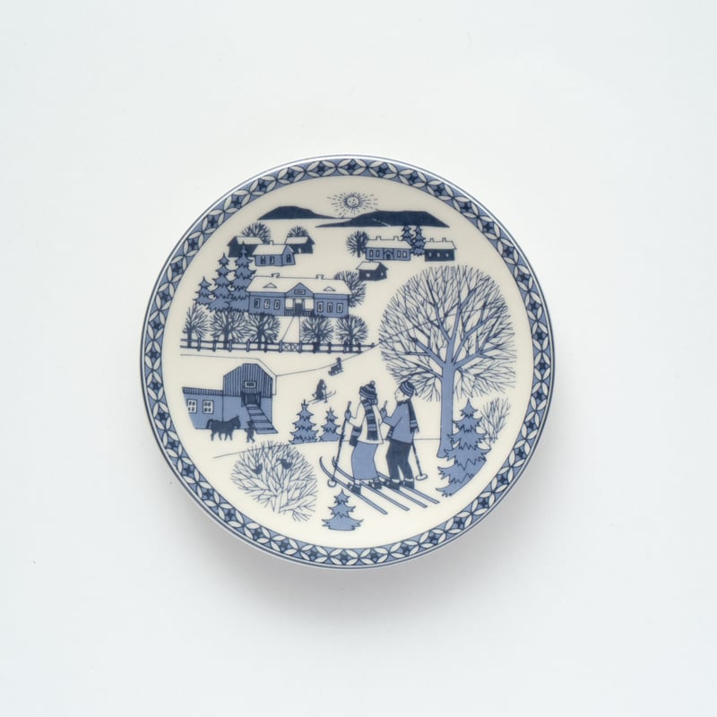 Arabia｜Wall plate｜winter | lumikka shop