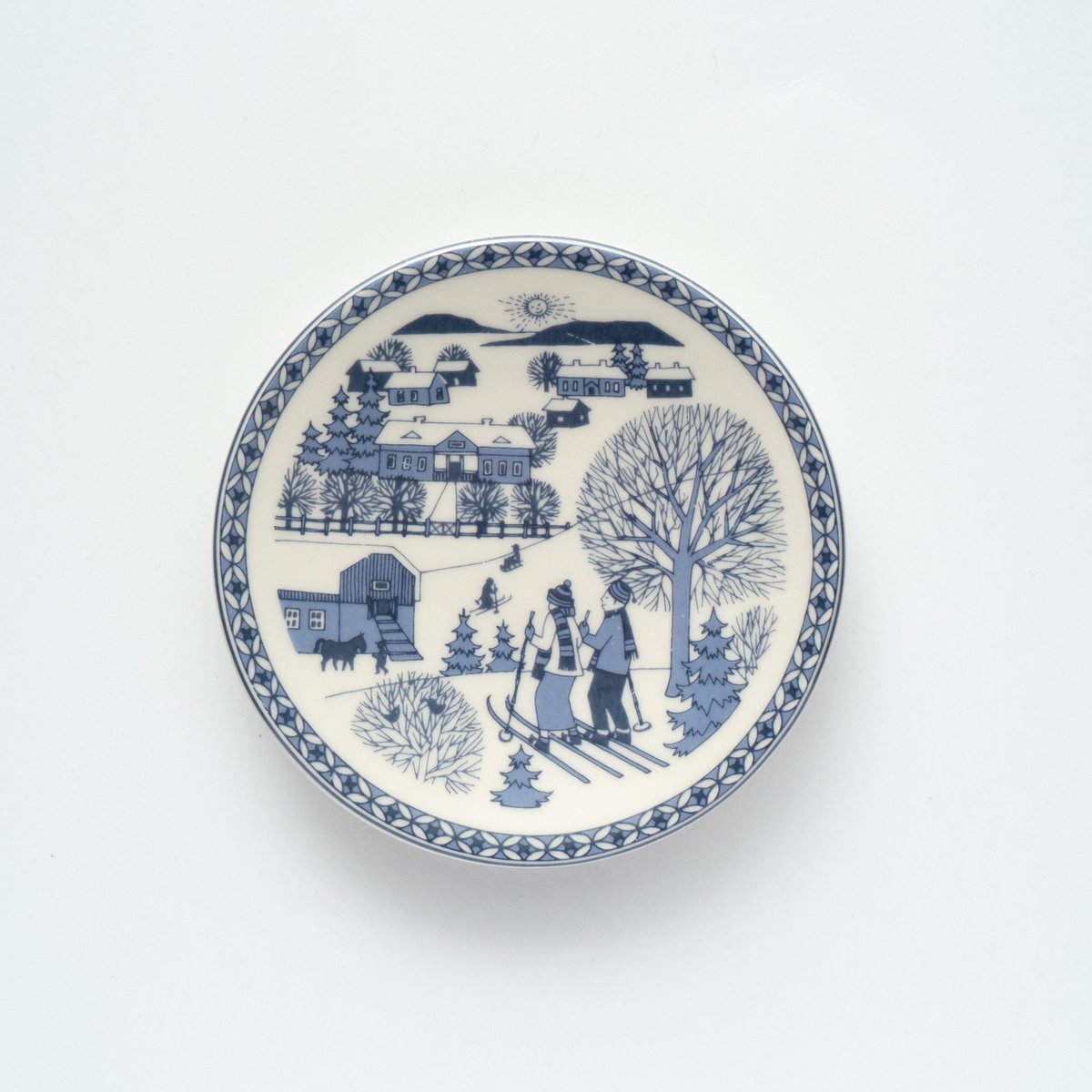 アラビア ARABIA 　八角形ウォールプレート Arabia｜Wall plate｜winter | lumikka shop