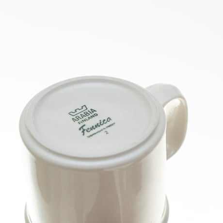 Arabia｜Fennica｜D-handle｜cup φ10.3cm