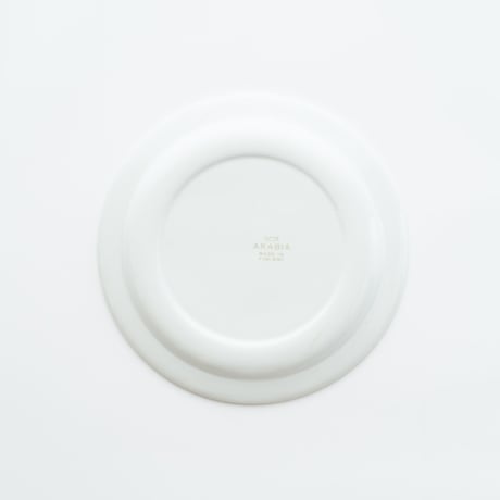 Arabia｜plate φ17cm｜yellow rim