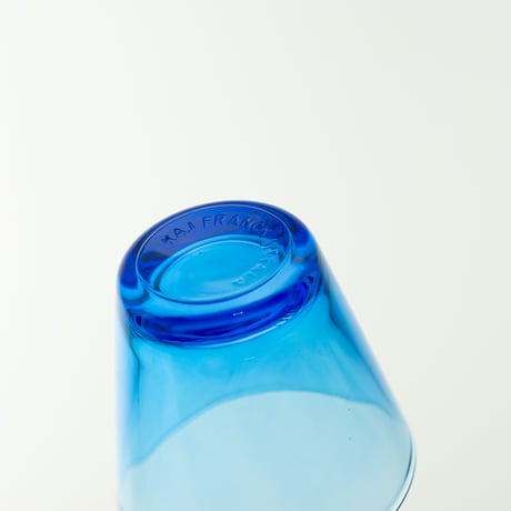 Nuutajarvi｜Kartio｜shot glass φ6.2cm｜turquoise blue
