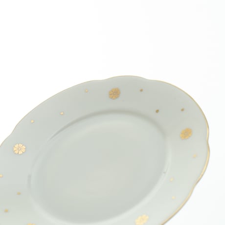 Arabia｜Z model｜plate φ17cm｜dots and flowers