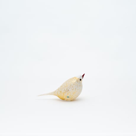 Murano｜glass bird｜white