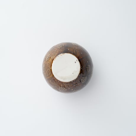 Arabia / Chymos｜candy pot｜brown