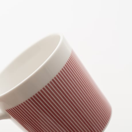 Arabia / Iittala｜Teema｜mug φ8.3cm｜red stripe