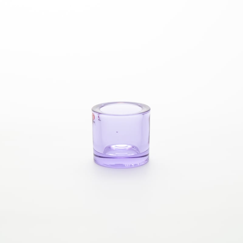 Iittala｜Kivi｜candle holder｜light lilac | lumikk