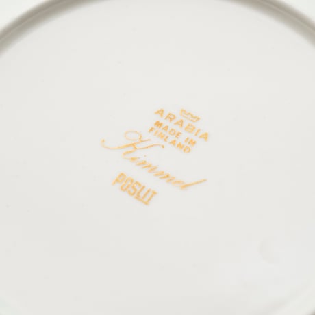 Arabia｜Kimmel｜plate φ17cm