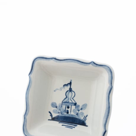 Royal Copenhagen｜Tranquebar｜plate 7.8cm｜castle