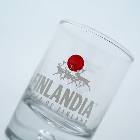 Finlandia｜shot glass φ4.5cm｜clear
