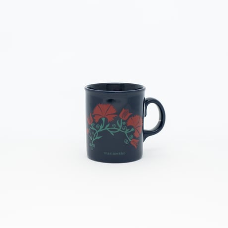 Marimekko｜mug φ8cm｜navy