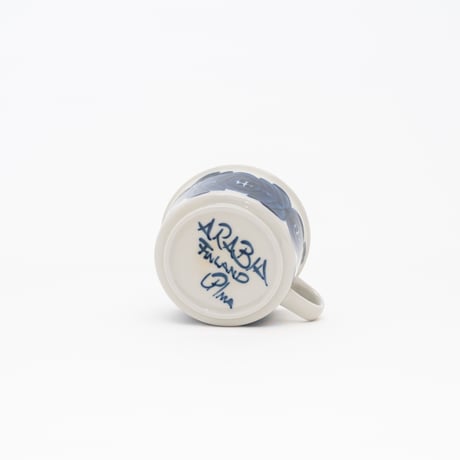 Arabia｜Anemone｜cup φ10cm｜blue｜3