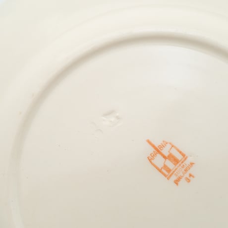 Arabia｜Viktoria｜plate φ17.5cm