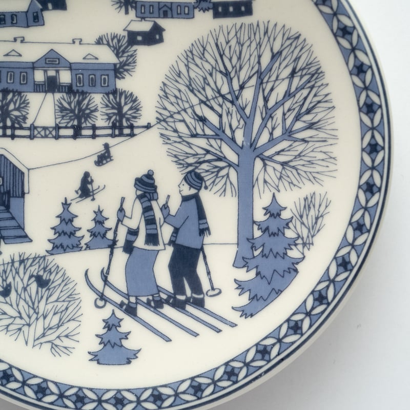 Arabia｜Wall plate｜winter | lumikka shop
