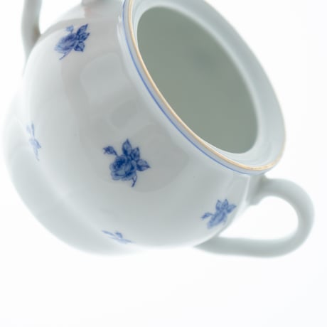 Arabia｜sugar pot｜blue rose